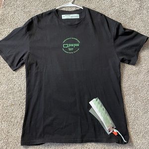 Genuine Mens Off-White Shirt with “Off-White” label